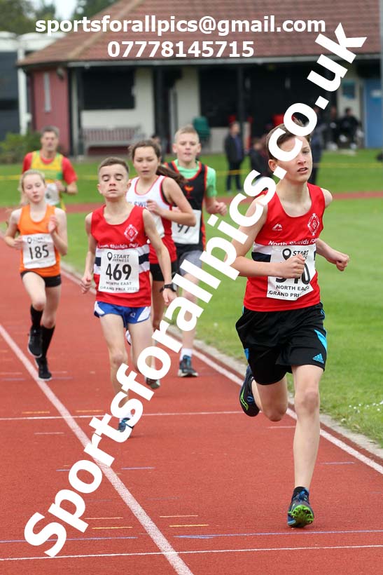 800 metres, NECAA Open Meeting, Morpeth, Sunday, September 27th. David T. Hewitson/Sports for All Pics